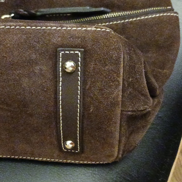 Dooney and Bourke suede Dillen hobo - Picture 8 of 8